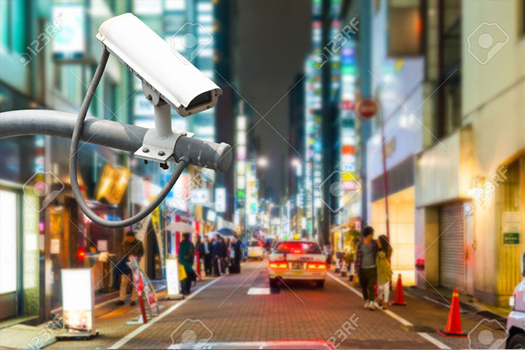 מצלמות אבטחה בתחנה המרכזית בחיפה